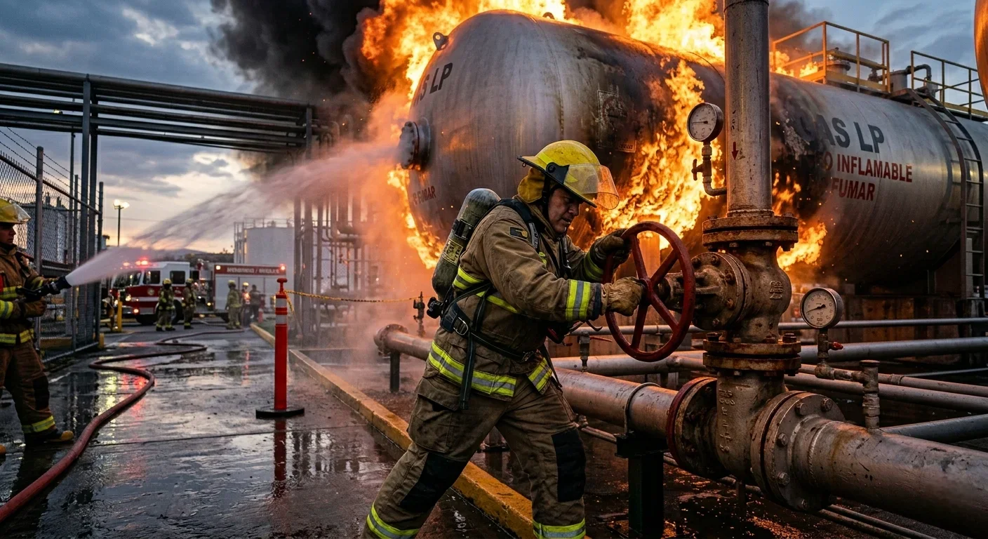 TRABAJADOR ACCIDENTADO EN AREA DE COMBUSTIBLES
