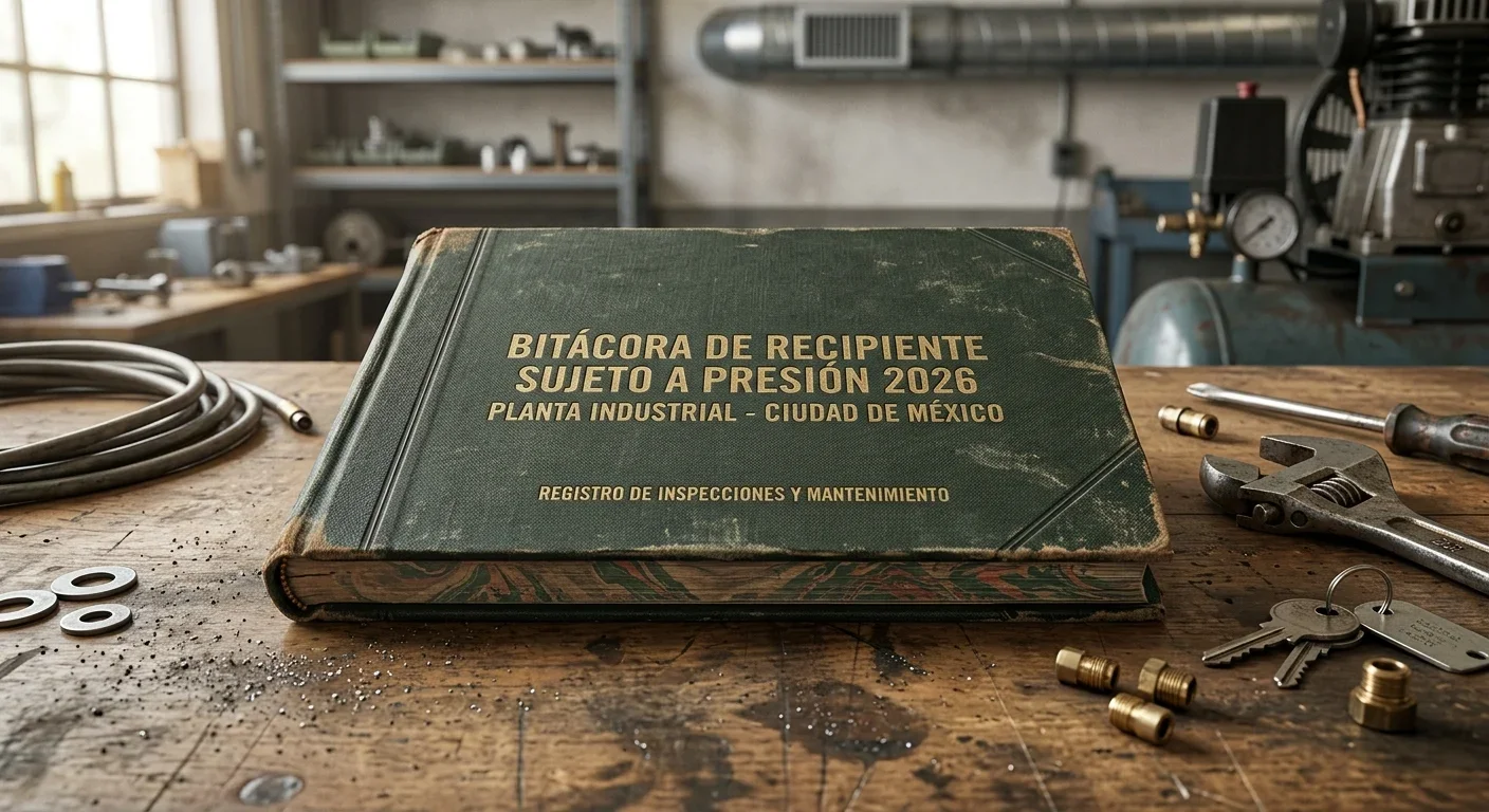 BITACORA RECIPIENTES A PRESION NOM 020 STPS 2011