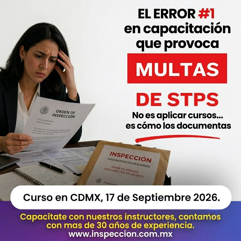 CURSO PARA ATENDER INSPECCIONES DE STPS