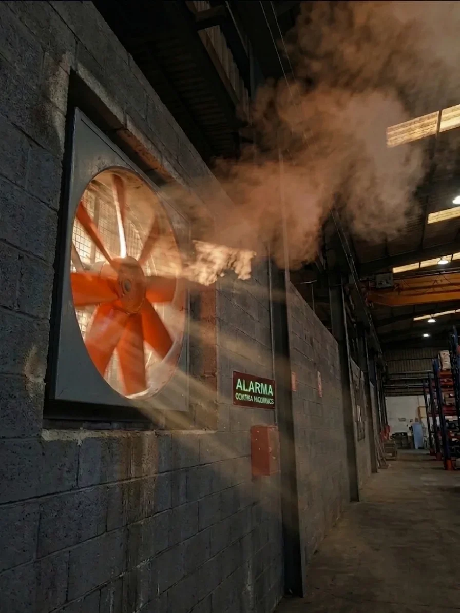 VENTILACION EMPOTRADA EN PARED